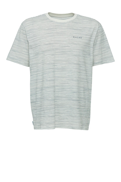 T-shirt gestreift offwhite/blau von Mazine