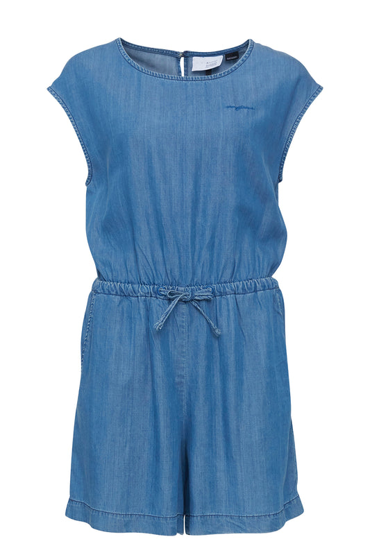 Dunkler Denim Jumpsuit Ecovero von Mazine