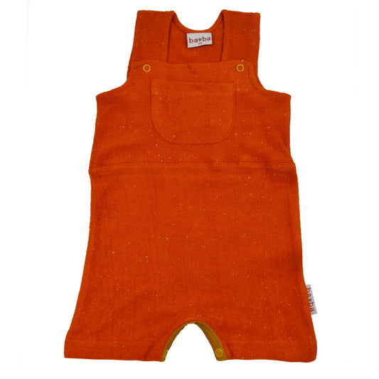 SALE: Frottée-Sommer-Babyhose Sonnenuntergang Rot/Orange von Baba