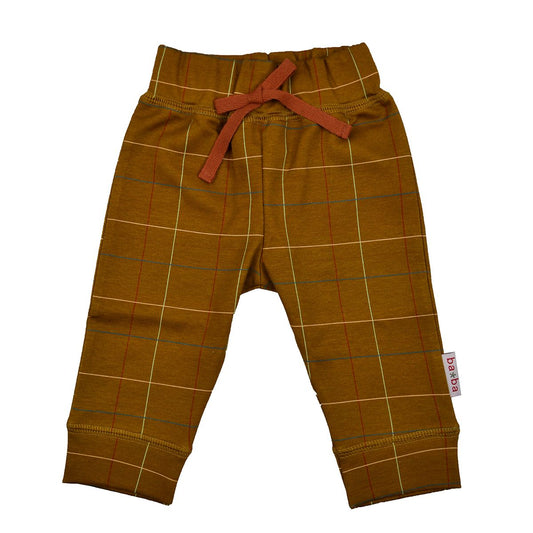 Babyhose gemustert auf Mustard von Baba