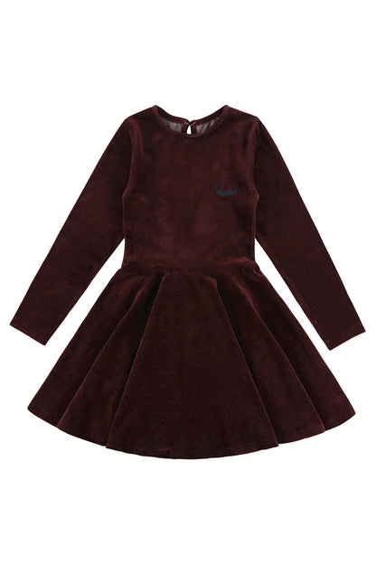 Velours-Kleid in Port Royale